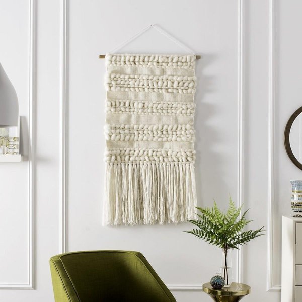 Safavieh Sedona Woven Wall Art 101Ivory SWA101-2